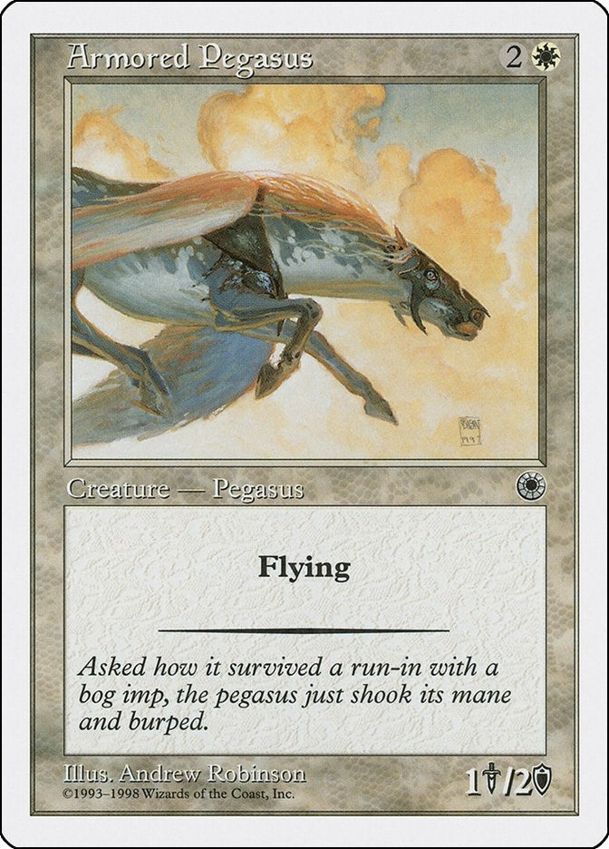 Image for Armored Pegasus (ATH) - Magic: The Gathering