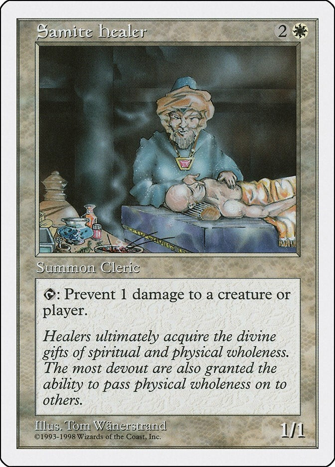 Image for Samite Healer (ATH) - Magic: The Gathering