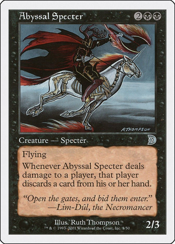 Image for Abyssal Specter (1) (DKM) - Magic: The Gathering