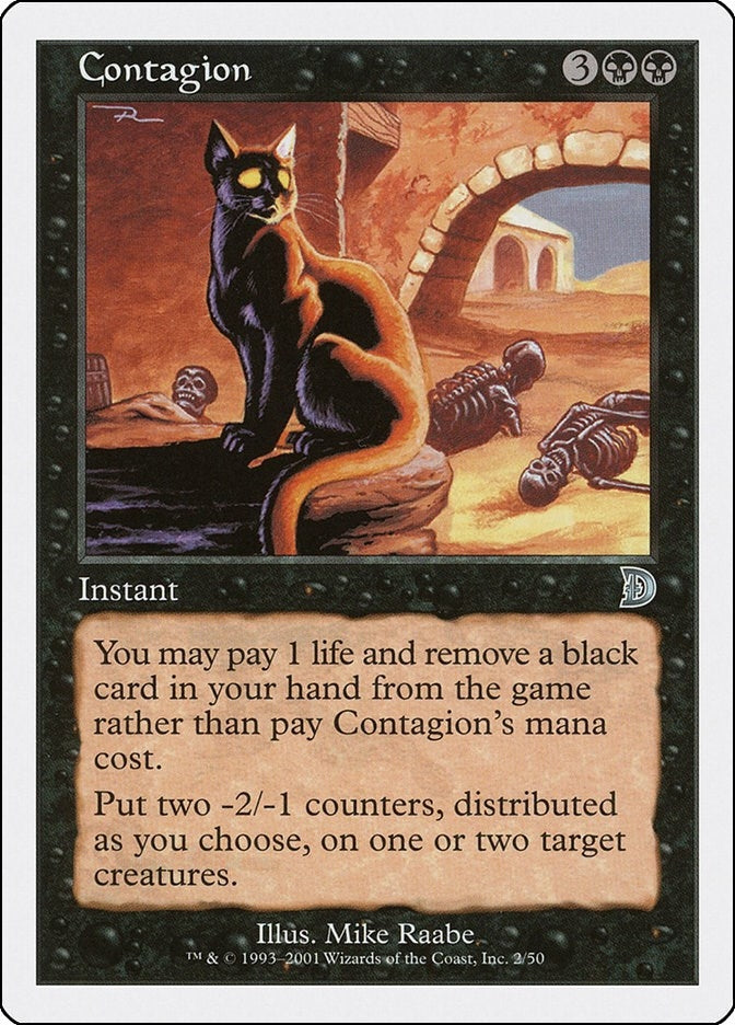Image for Contagion (2) (DKM) - Magic: The Gathering