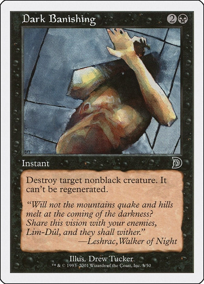 Image for Dark Banishing (3) (DKM) - Magic: The Gathering