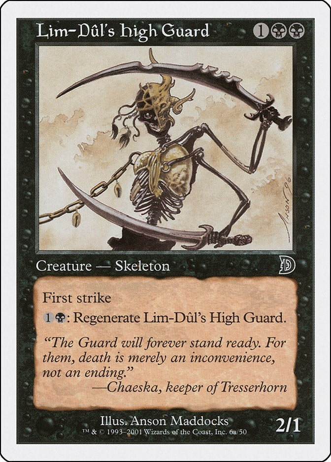Image for Lim-Dul's High Guard (6a) (6a) (DKM) - Magic: The Gathering