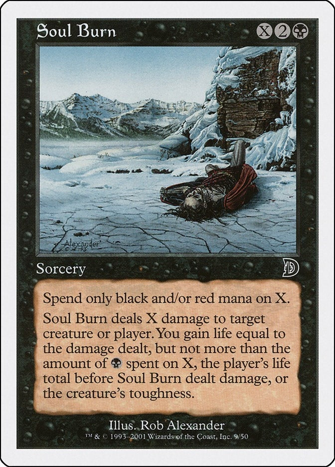 Image for Soul Burn (9) (DKM) - Magic: The Gathering