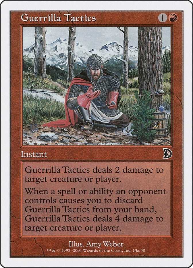 Image for Guerrilla Tactics (13a) (13a) (DKM) - Magic: The Gathering