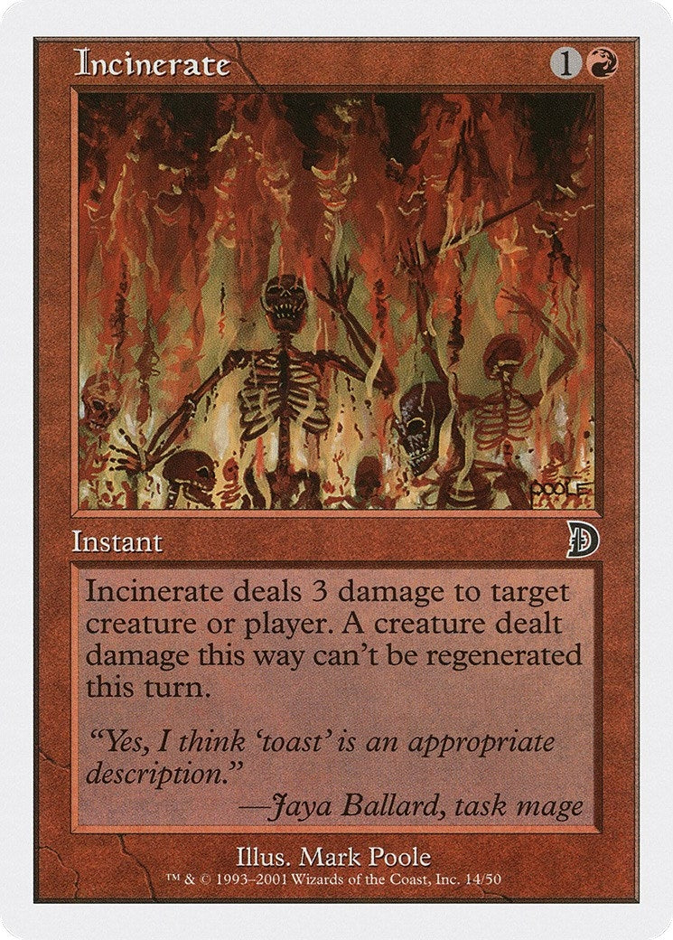 Image for Incinerate (14) (DKM) - Magic: The Gathering