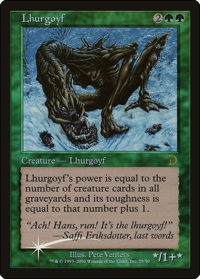 Image for Lhurgoyf (29) (DKM) - Magic: The Gathering