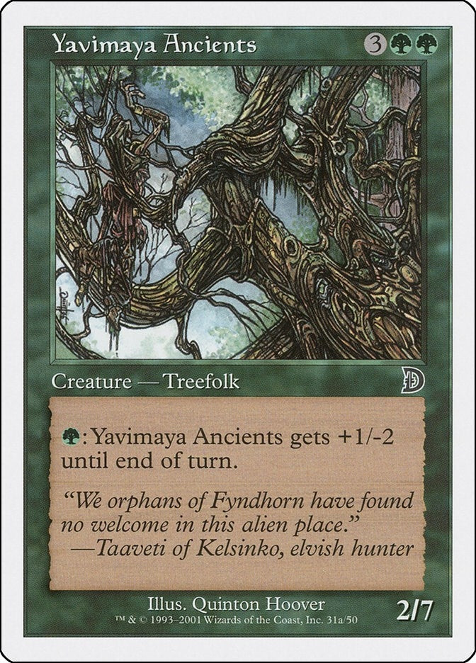 Image for Yavimaya Ancients (31a) (31a) (DKM) - Magic: The Gathering