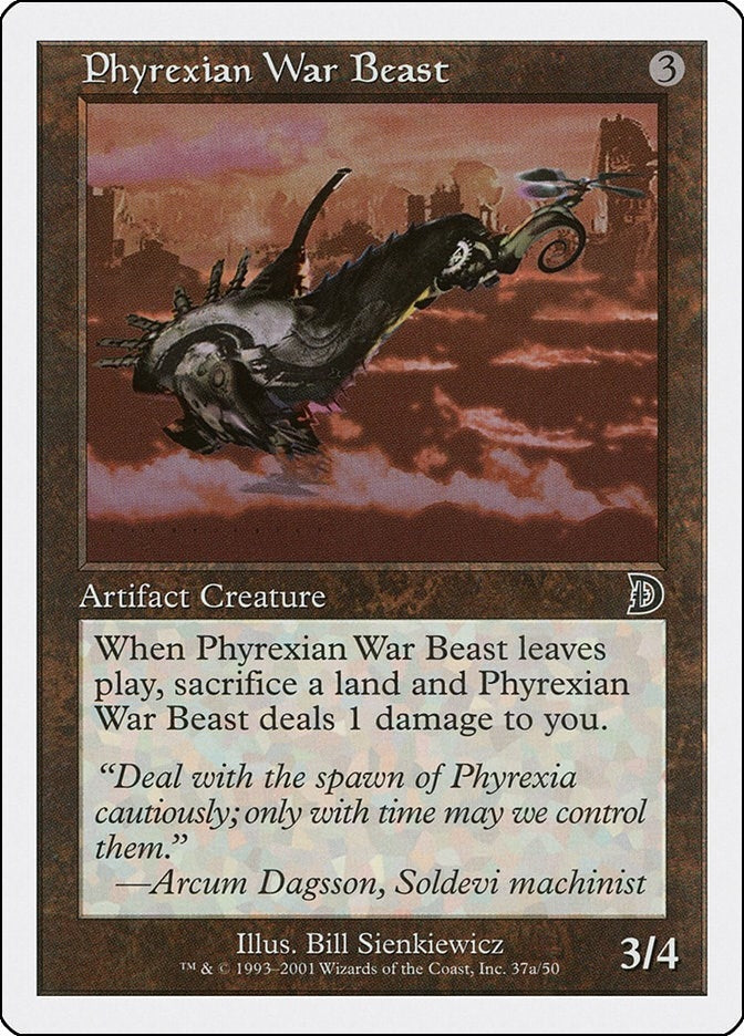 Image for Phyrexian War Beast (37a) (37a) (DKM) - Magic: The Gathering