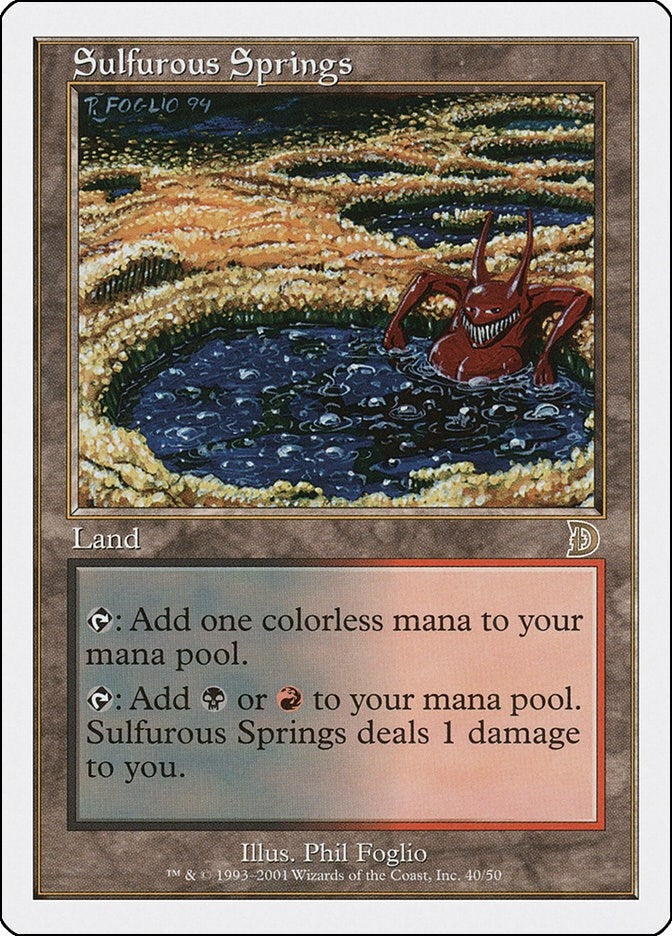 Image for Sulfurous Springs (40) (DKM) - Magic: The Gathering