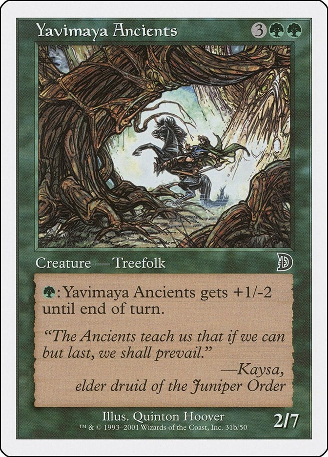 Image for Yavimaya Ancients (31b) (31b) (DKM) - Magic: The Gathering