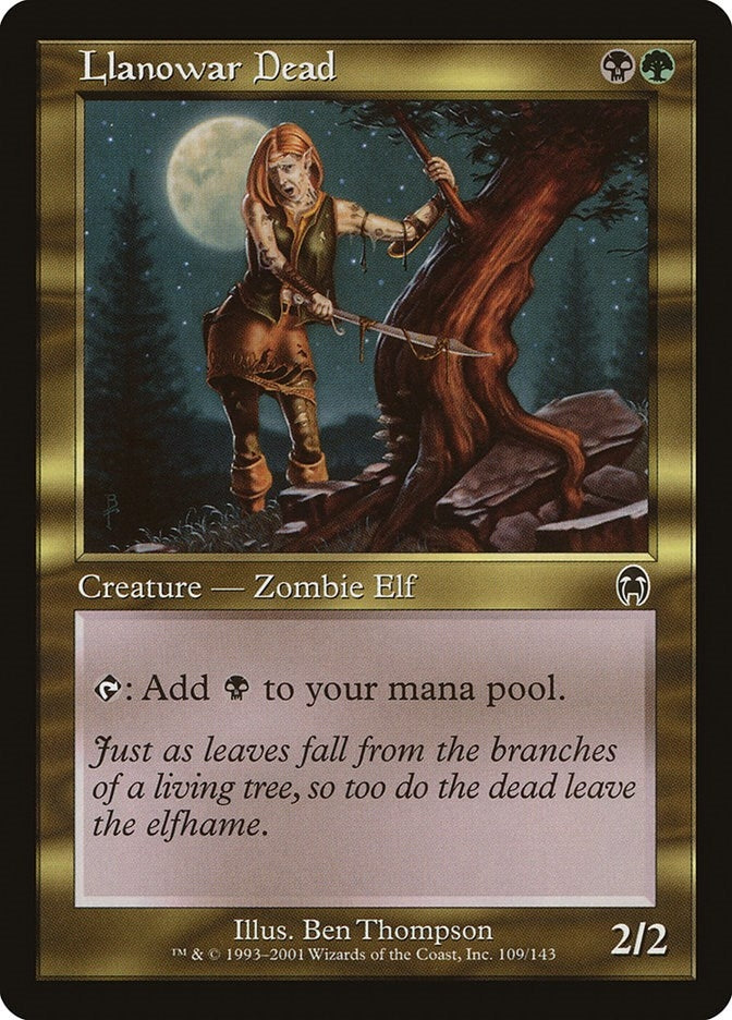 Llanowar Dead (109) (APC) Japanese