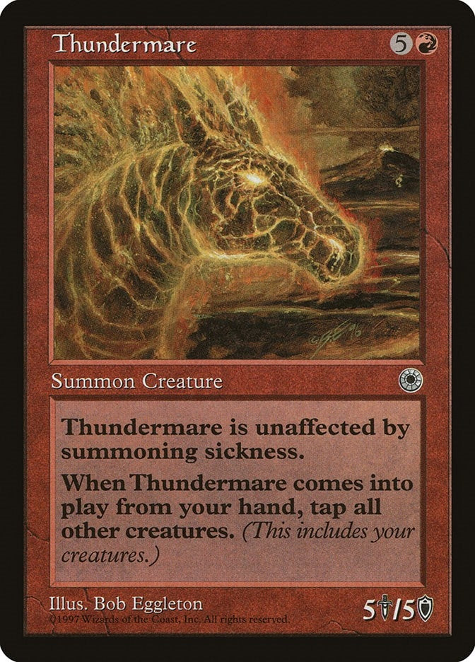 Image for Thundermare (POR) - Magic: The Gathering