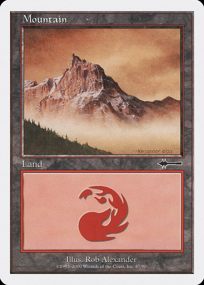 Image for Mountain (87) (87) (BTD) - Magic: The Gathering