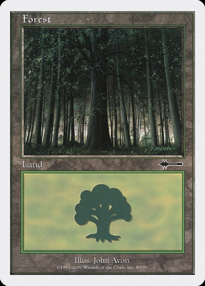 Image for Forest (89) (89) (BTD) - Magic: The Gathering