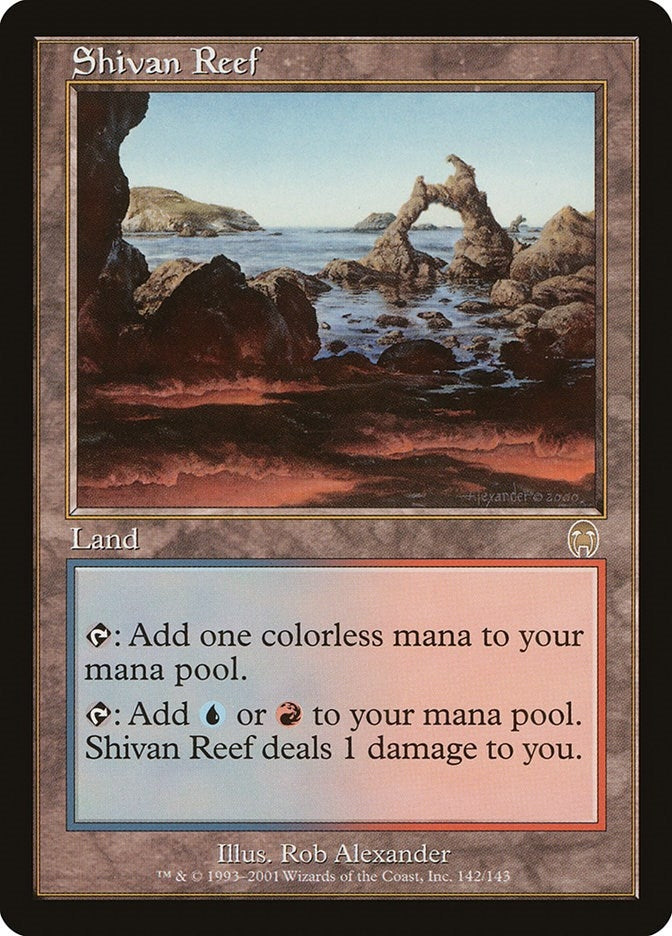 Shivan Reef (142) (APC) Japanese