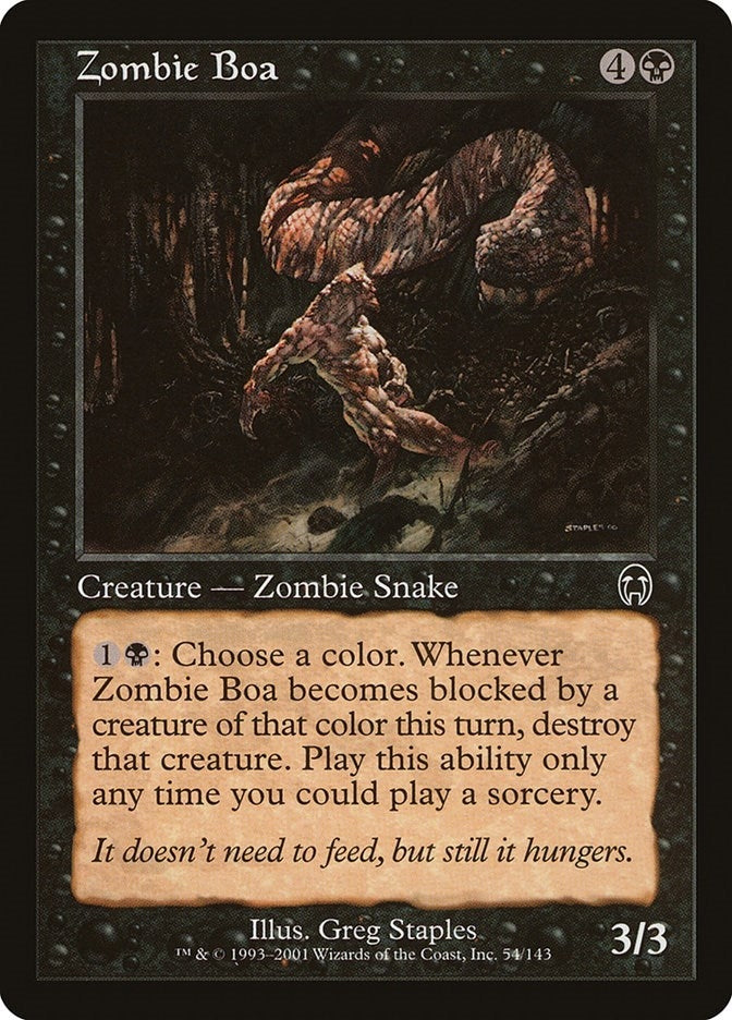Zombie Boa (54) (APC) Japanese