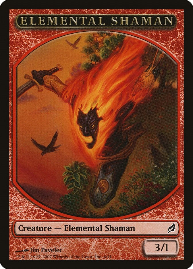 Image for Elemental Shaman Token (6) (LRW) - Magic: The Gathering