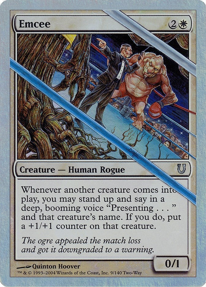 Image for Emcee (Alternate Foil) (9) (UNH) - Magic: The Gathering