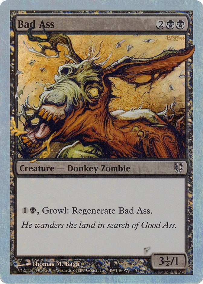 Image for Bad Ass (Alternate Foil) (49) (UNH) - Magic: The Gathering