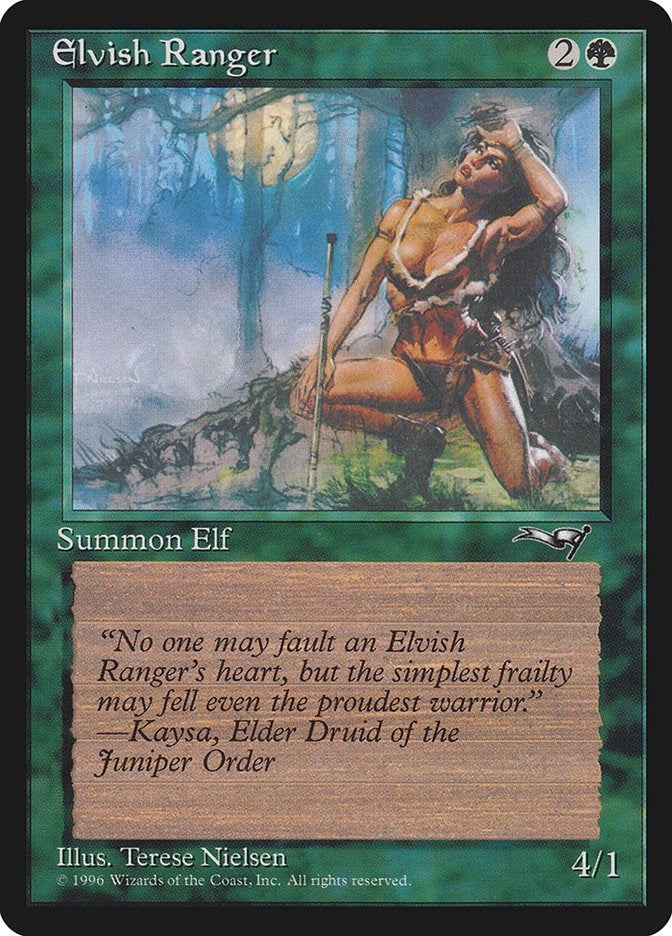 Image for Elvish Ranger (Female) (68) (ALL) - Magic: The Gathering