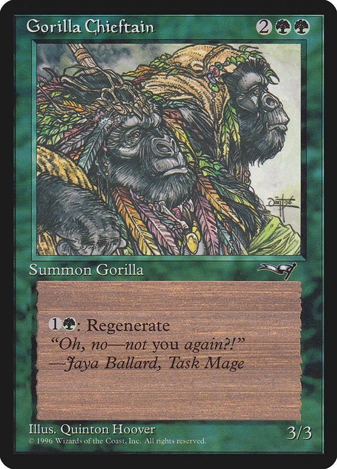 Image for Gorilla Chieftain (2 Gorillas) (78) (ALL) - Magic: The Gathering