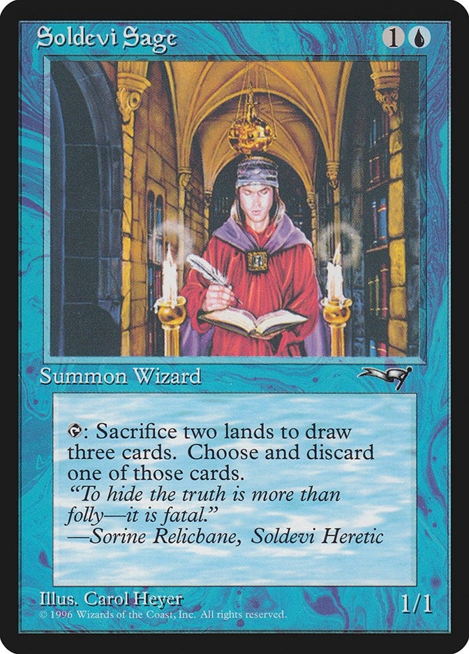 Image for Soldevi Sage (2 Candles) (52) (ALL) - Magic: The Gathering