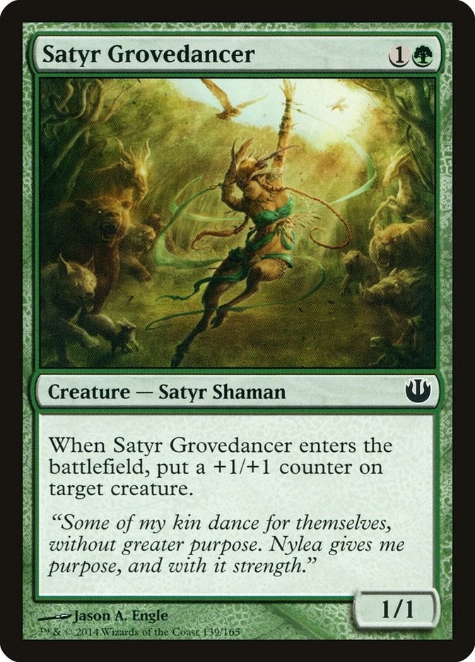 Satyr Grovedancer (139) (JOU) Japanese