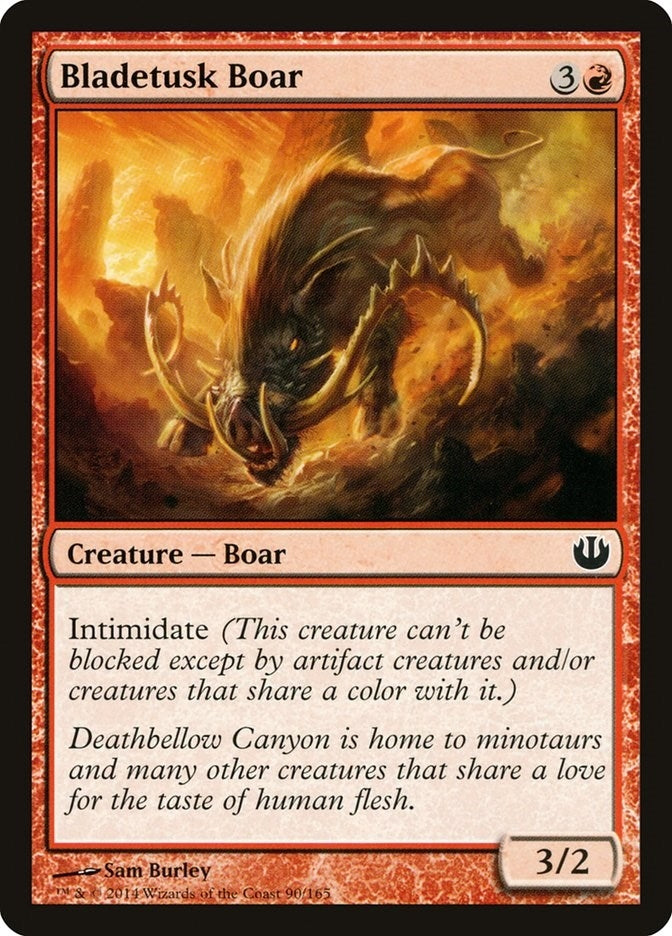 Bladetusk Boar (90) (JOU)
