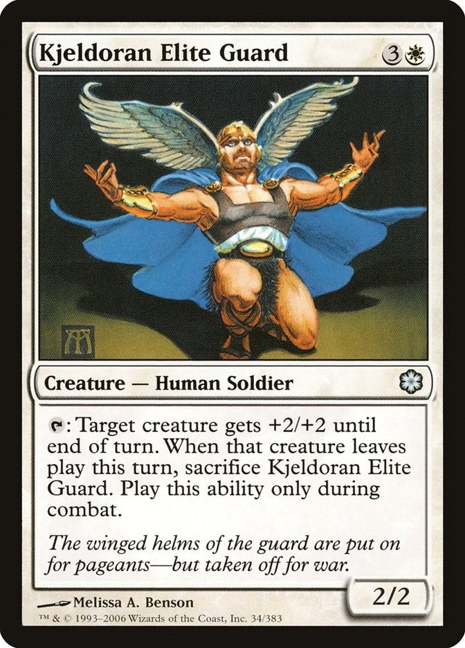 Image for Kjeldoran Elite Guard (34) (CTD) - Magic: The Gathering