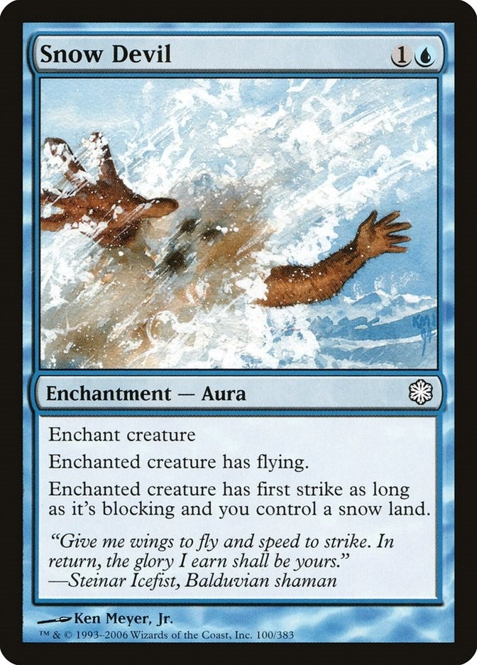 Image for Snow Devil (100) (CTD) - Magic: The Gathering