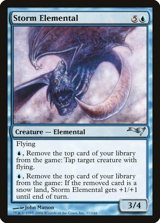 Image for Storm Elemental (37) (CTD) - Magic: The Gathering