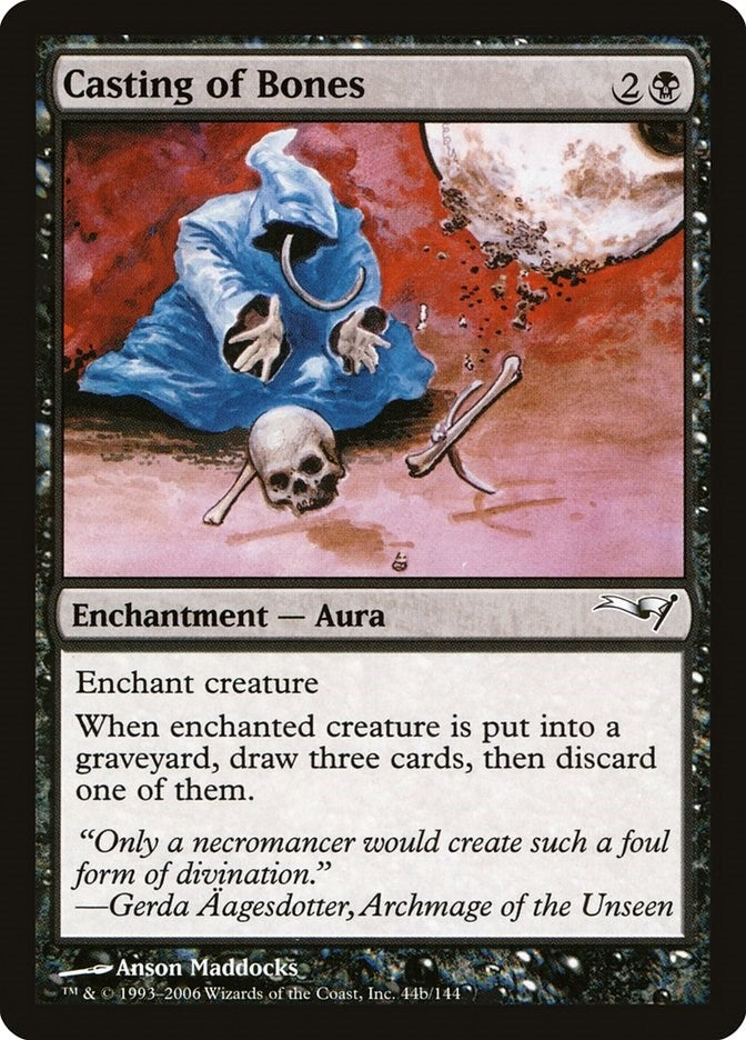 Image for Casting of Bones (44b) (CTD) - Magic: The Gathering