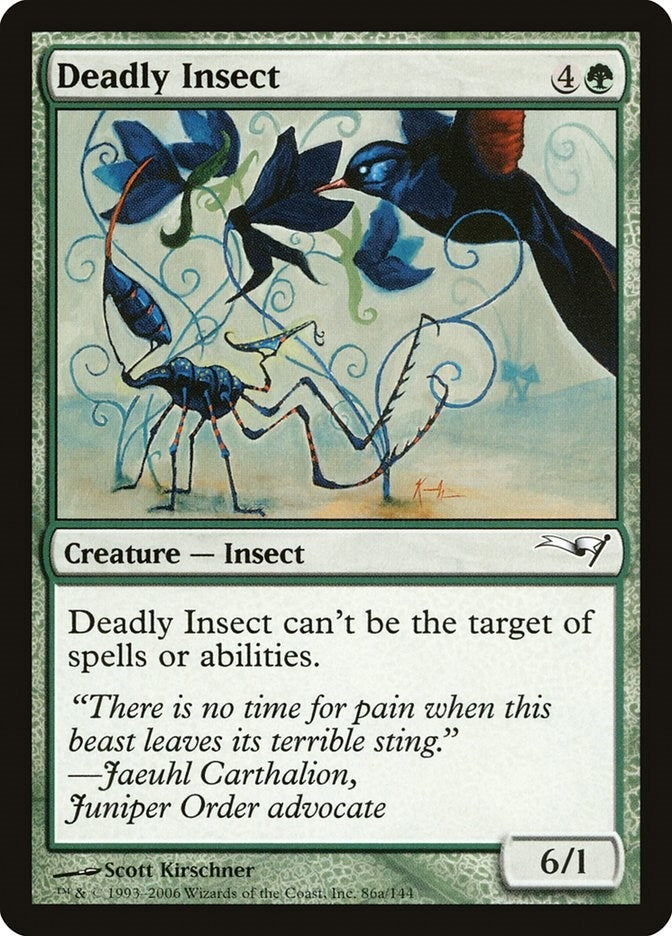 Image for Deadly Insect (65) (CTD) - Magic: The Gathering