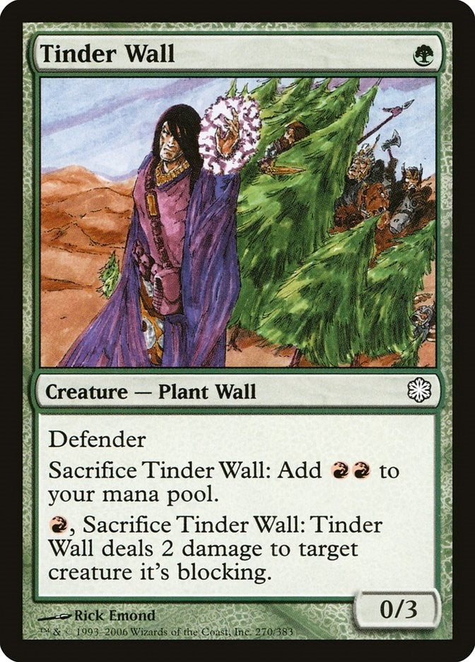 Image for Tinder Wall (270) (CTD) - Magic: The Gathering