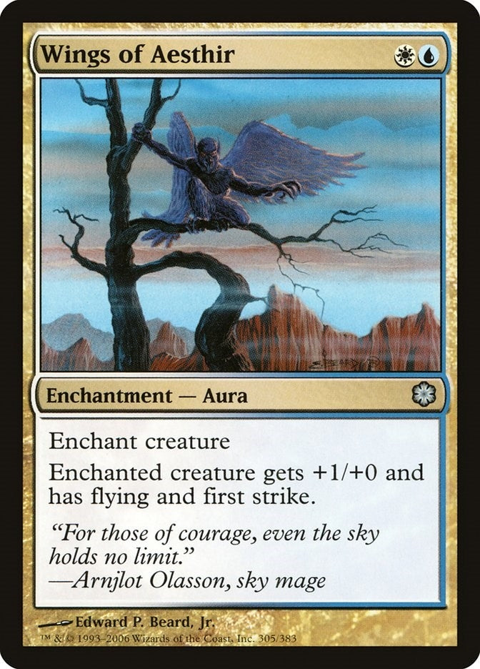 Image for Wings of Aesthir (305) (CTD) - Magic: The Gathering