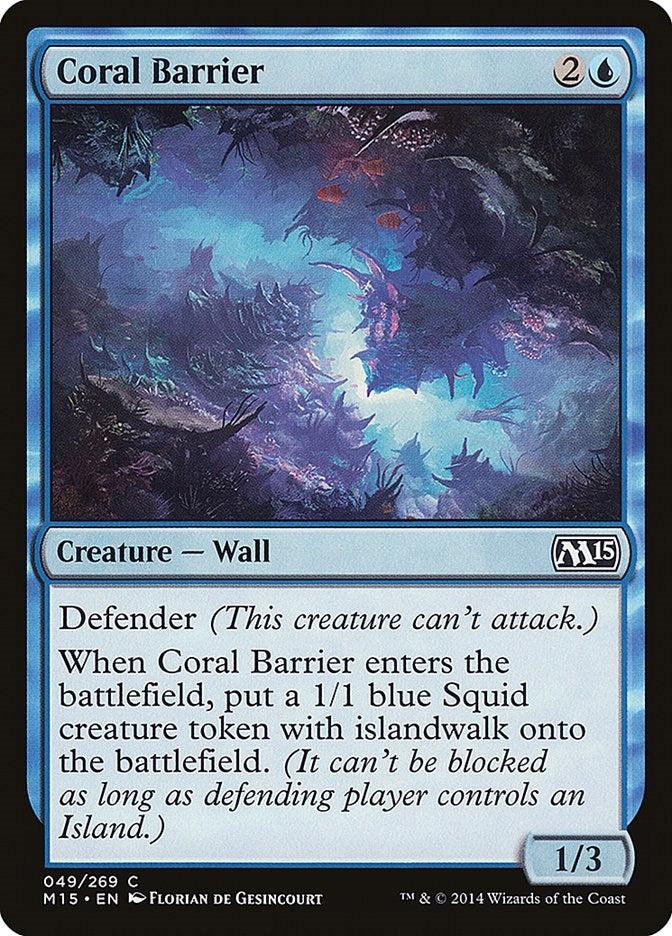 Coral Barrier (49) (M15) Japanese