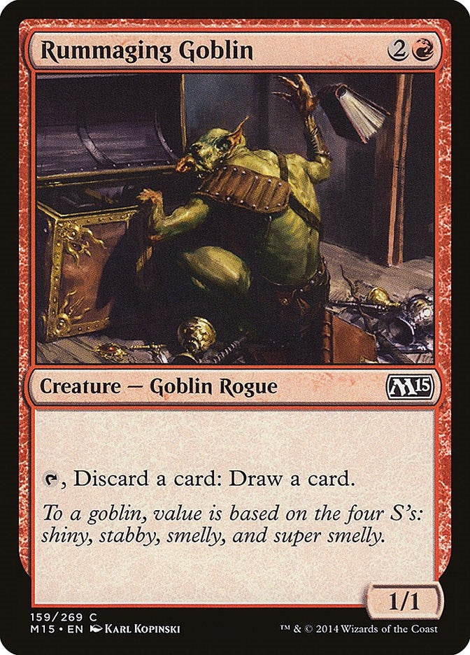 Rummaging Goblin (159) (M15) Japanese