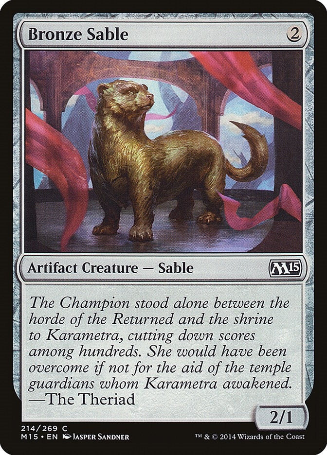 Bronze Sable (214) (M15) Japanese