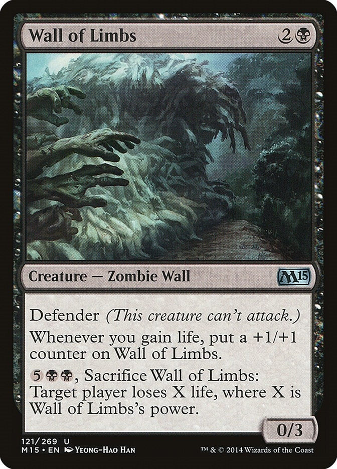 Wall of Limbs (121) (M15) Japanese
