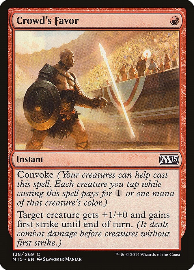 Crowd's Favor (138) (M15) Japanese