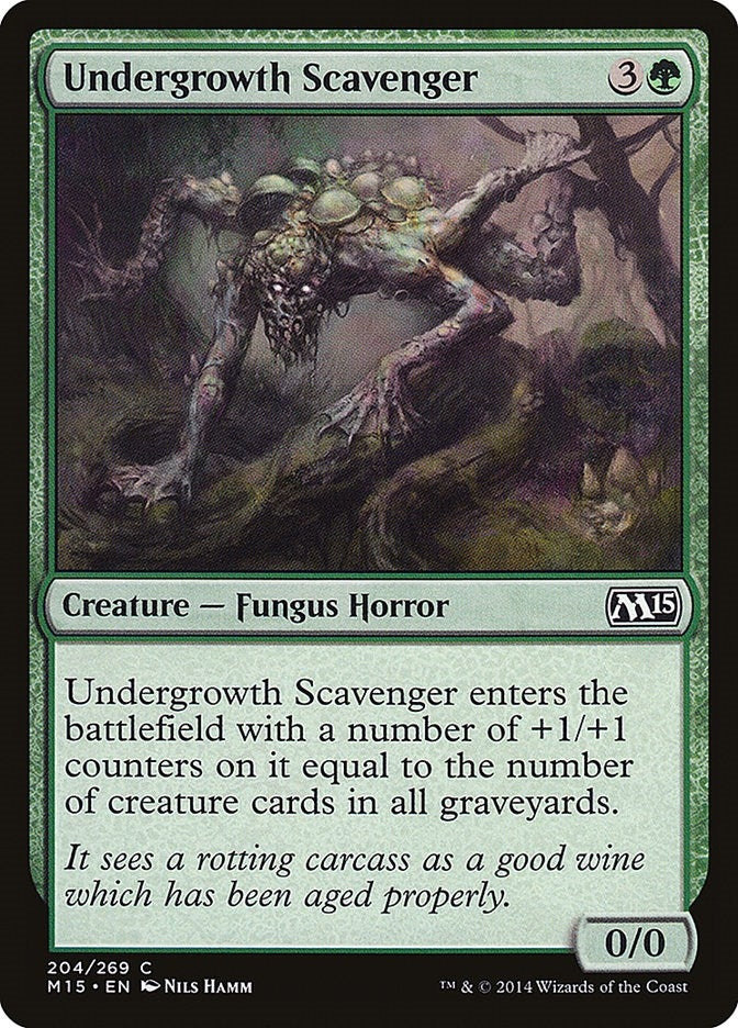 Undergrowth Scavenger (204) (M15) Japanese