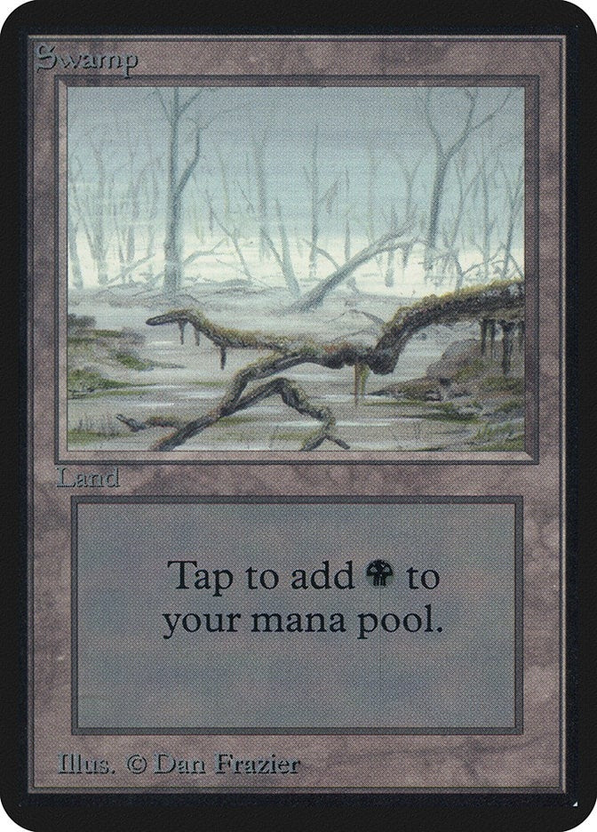 Image for Swamp (A) (LEA) - Magic: The Gathering