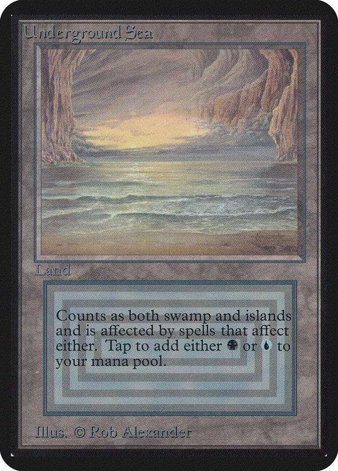 Image for Underground Sea (LEA) - Magic: The Gathering