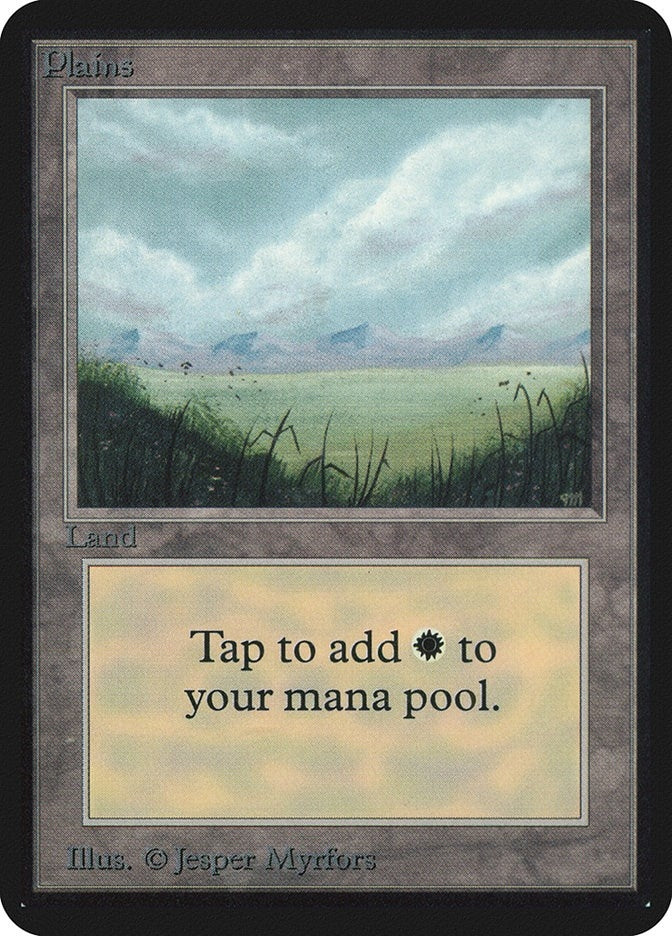 Image for Plains (A) (LEA) - Magic: The Gathering
