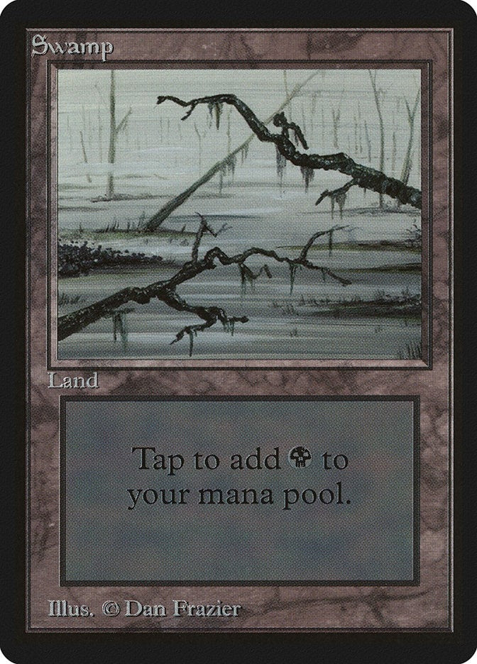 Image for Swamp (C) (LEB) - Magic: The Gathering
