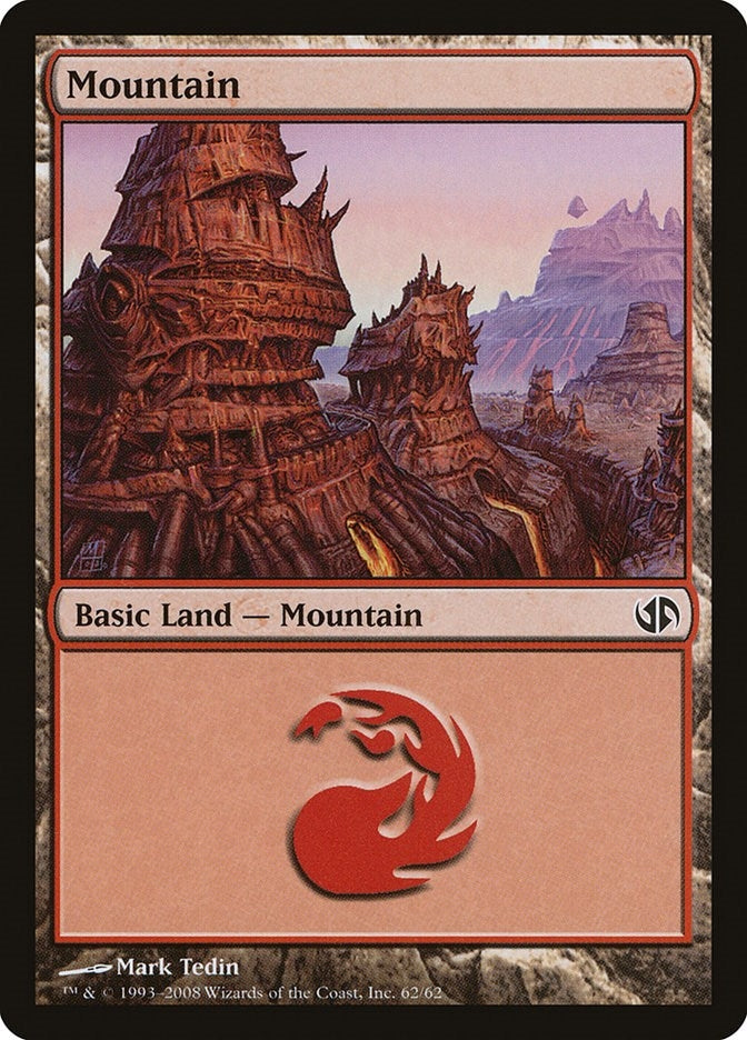 Image for Mountain (62) (62) (DD2) - Magic: The Gathering