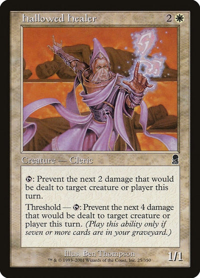 Hallowed Healer (25) (ODY)