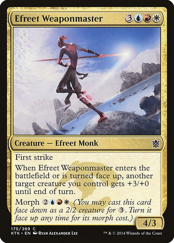Efreet Weaponmaster (175) (KTK) Japanese