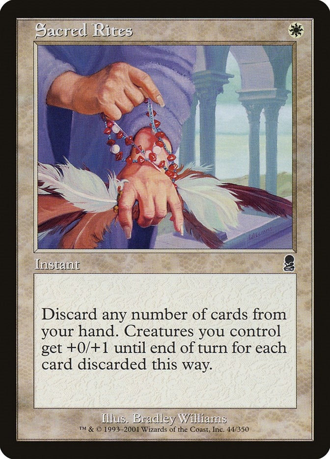 Sacred Rites (44) (ODY) French