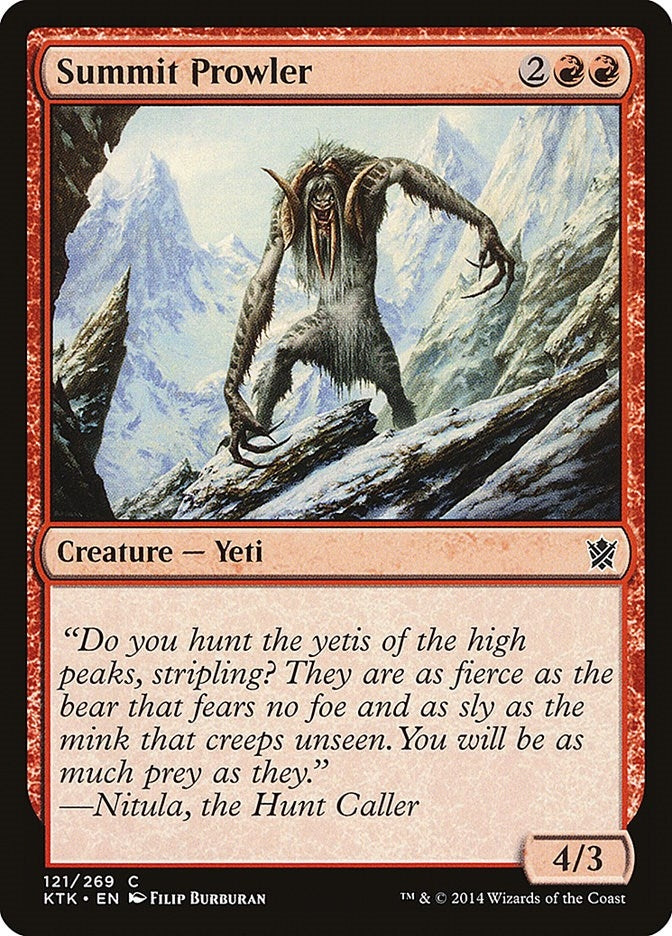 Summit Prowler (121) (KTK) Japanese